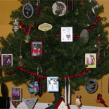 Metal Tree Ornaments   
